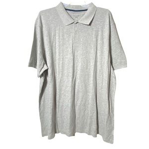 Amazon Essential Shirt Polo Casual Gray 5XL